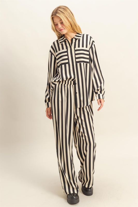 Refined Ease Stripe Pants