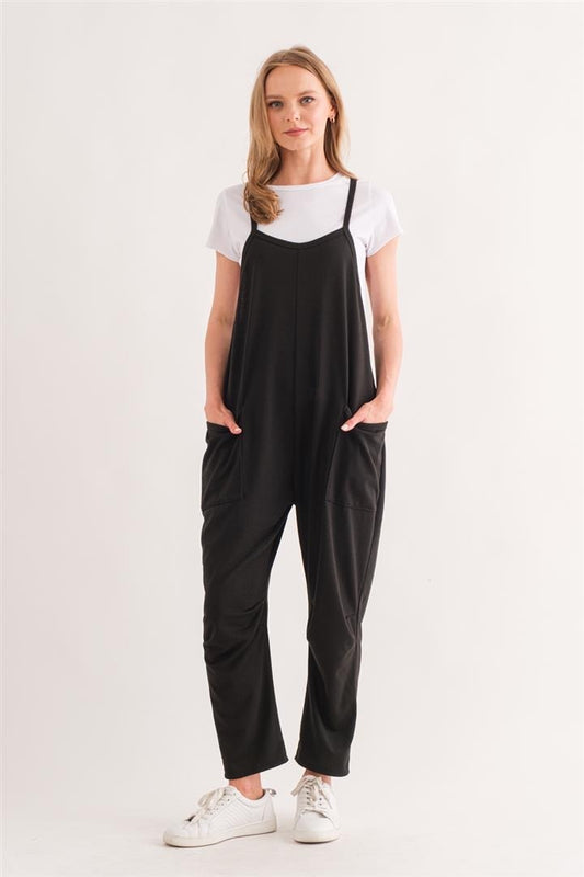 Lounging Jumpsuit w/ Pockets