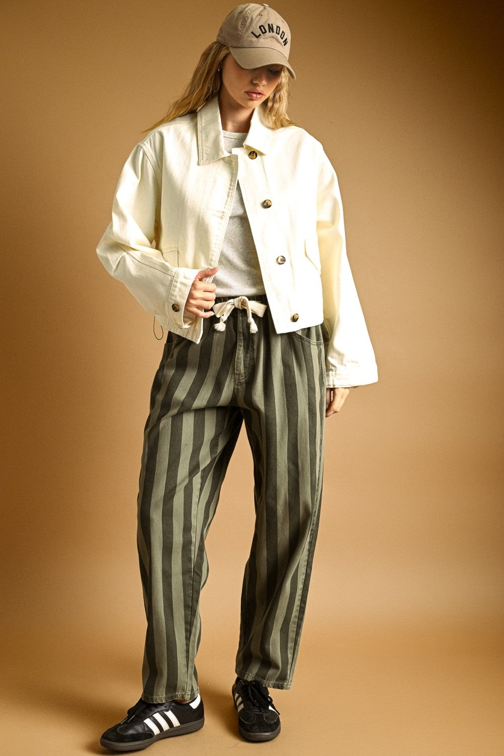 Desert Dawn Cotton Jacket With Adjust Cuff