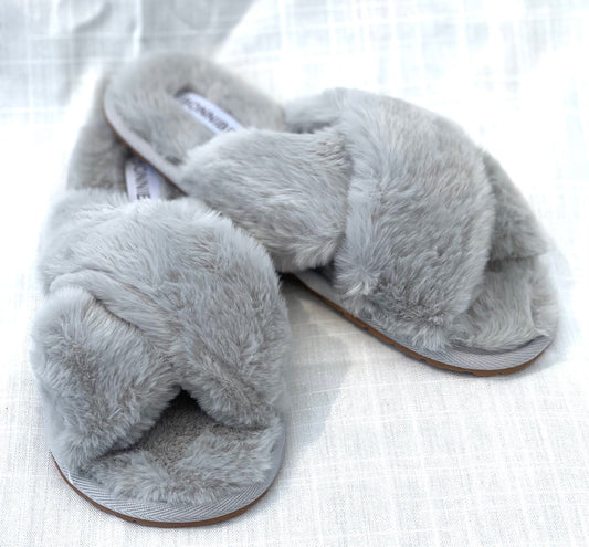 Foxy Faux Fur Slippers