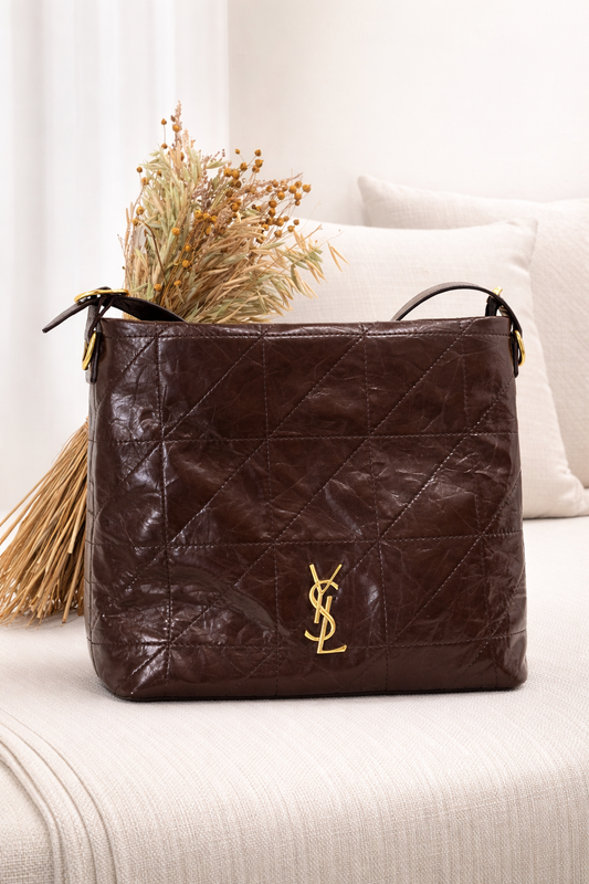 Vegan Leather Luxe Shoulder Bag