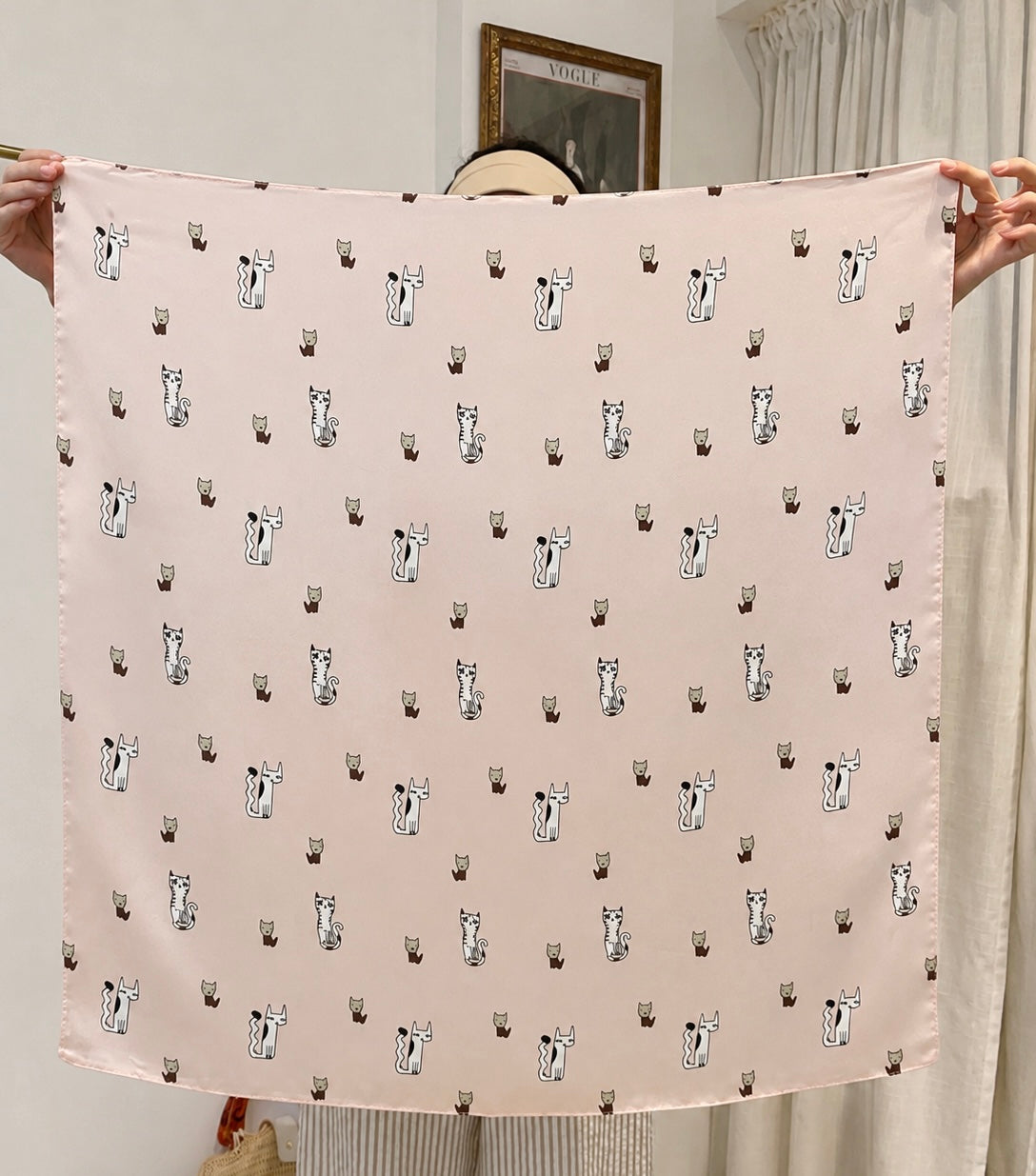 Parisian Cat Scarf