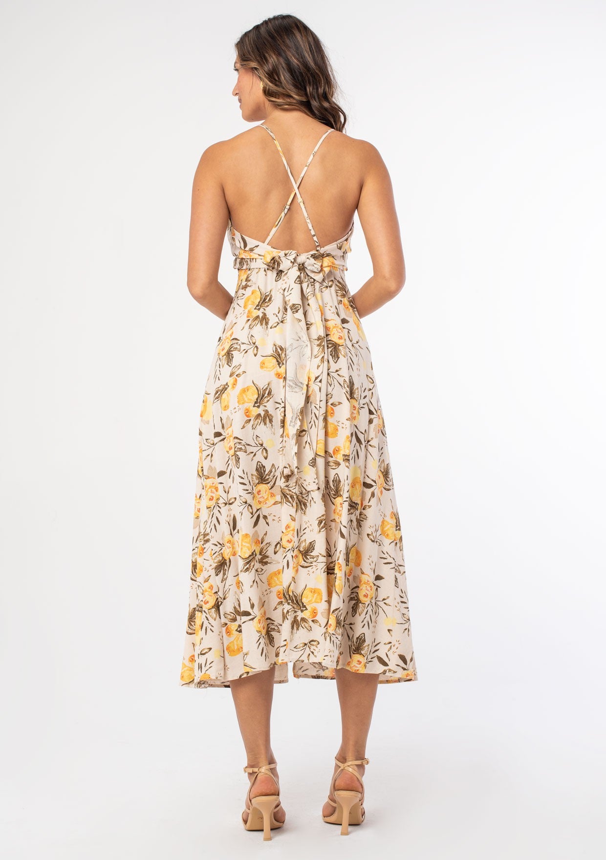 Take me to Capri Midi Dress