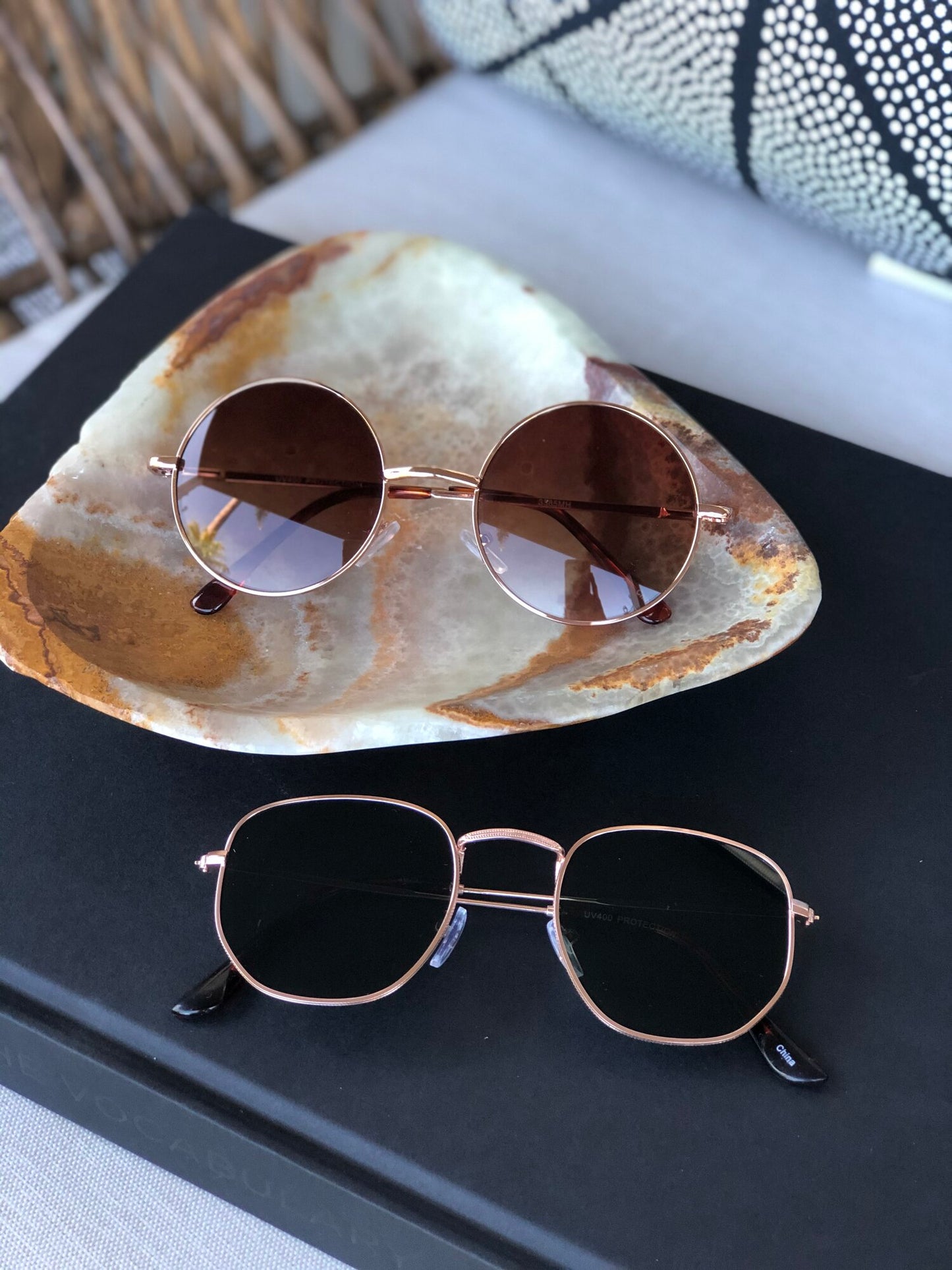 Round Sight Retro Sunglasses