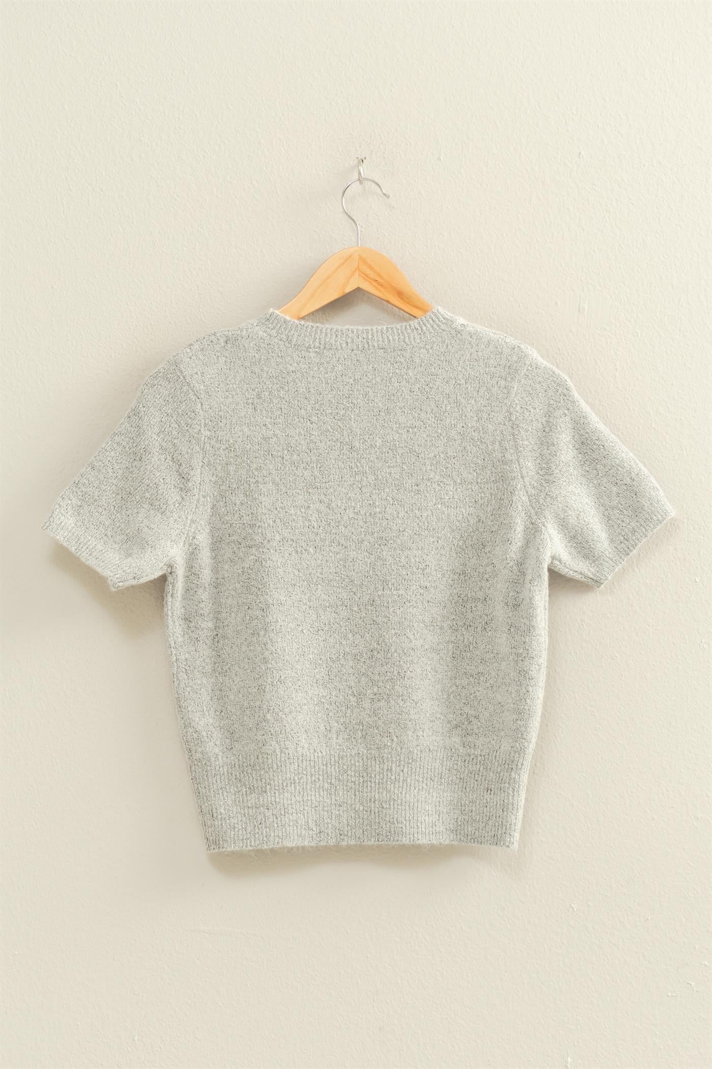 Mimi Short Sleeve Sweater Top