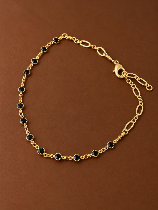 Midnight Gleam Anklet