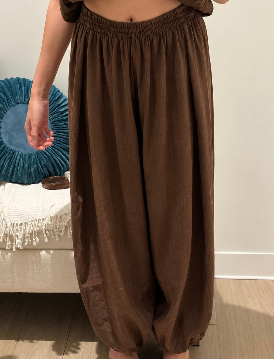 Chestnut Charm Flow Pants
