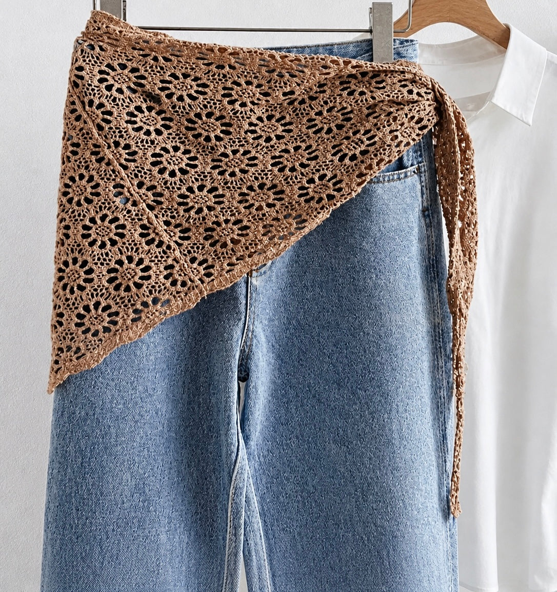 Caramel Flora Wrap