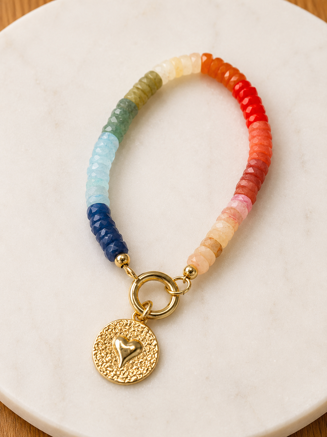 Rainbow Charm Bracelet