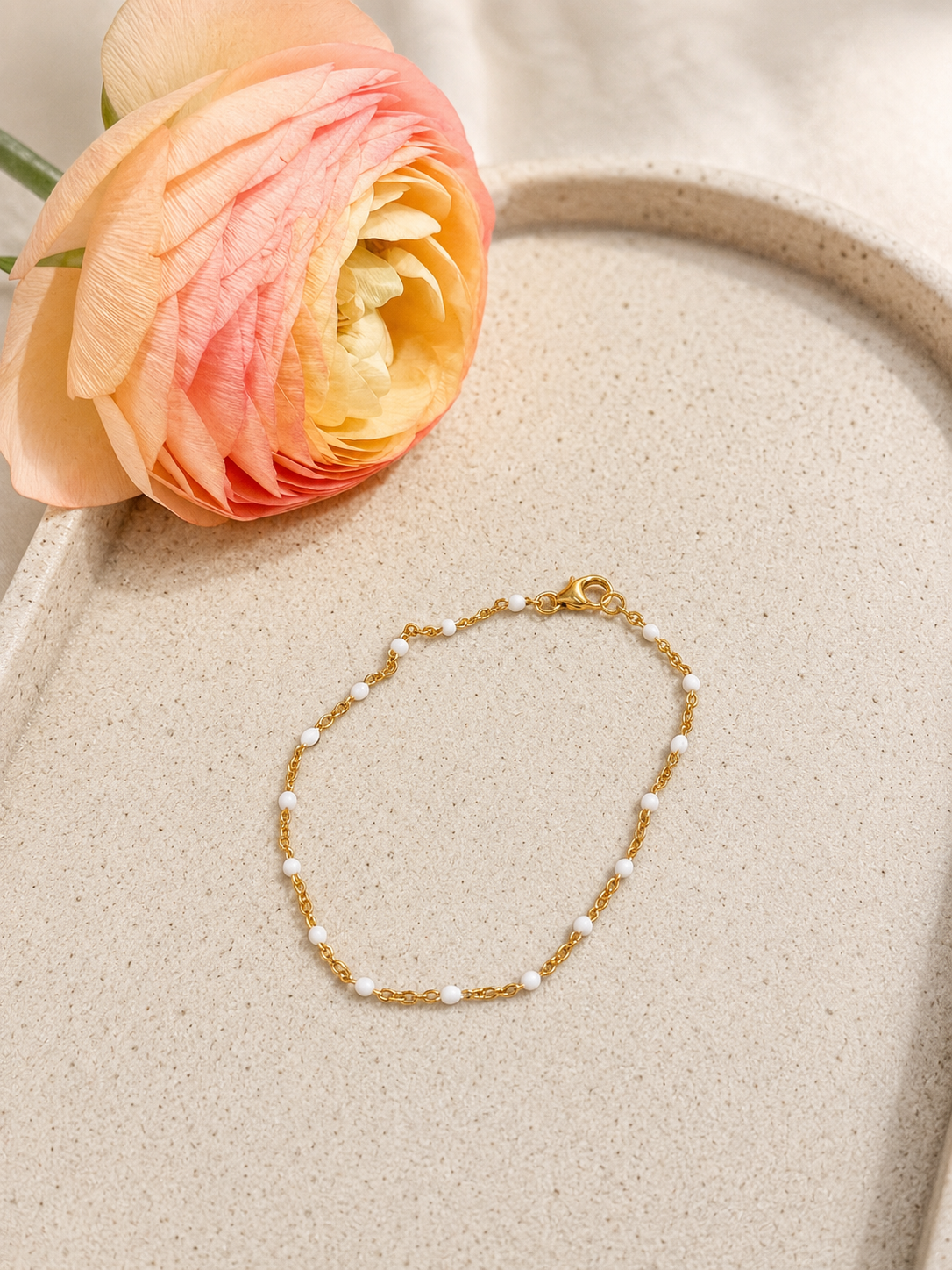 Amalfi 14K Gold Filled Enamel Bracelet