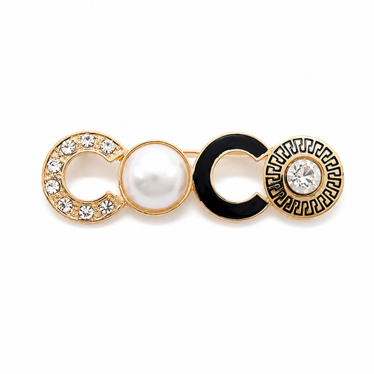 Co Luxury Rhinestone Brooch