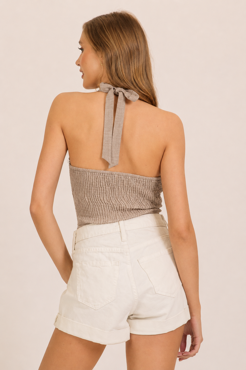 Airflow Halter Crop Top