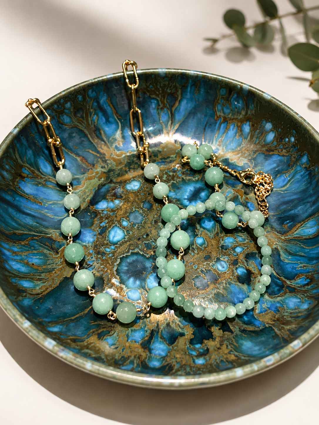 Jade Stone Wellness Bracelet