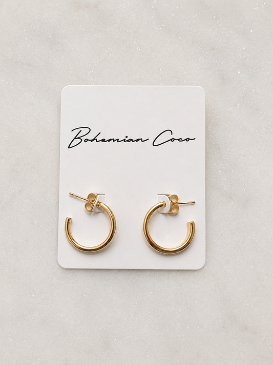 Coastal Moon Mini Hoops