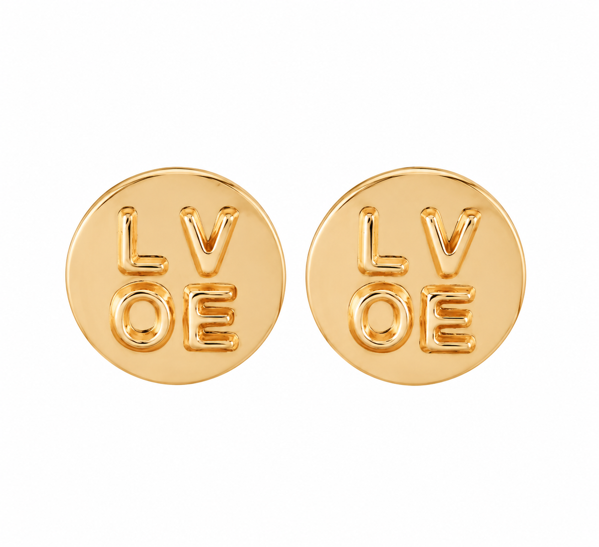 Love Stud Earring