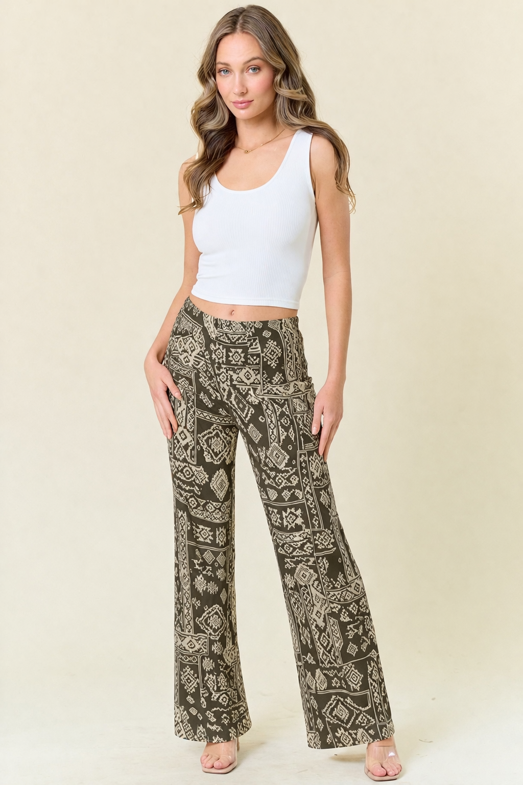 Tribe Flow Print Pants