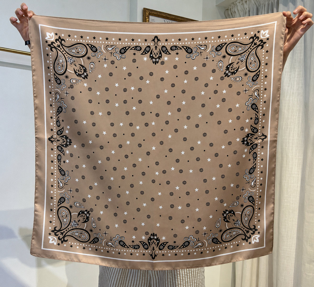 Driftwood Paisley Scarf