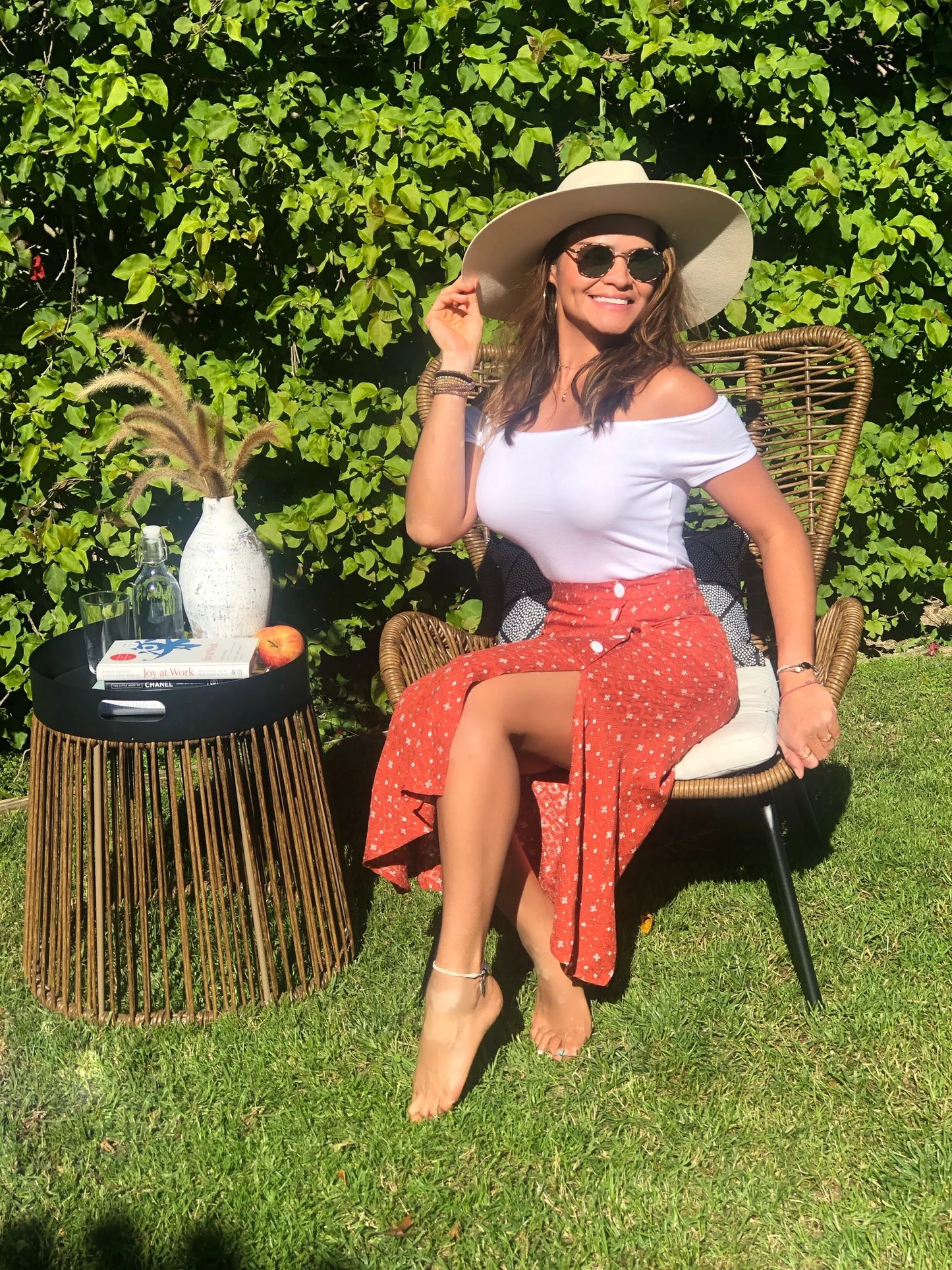 Boho Magic Midi Skirt