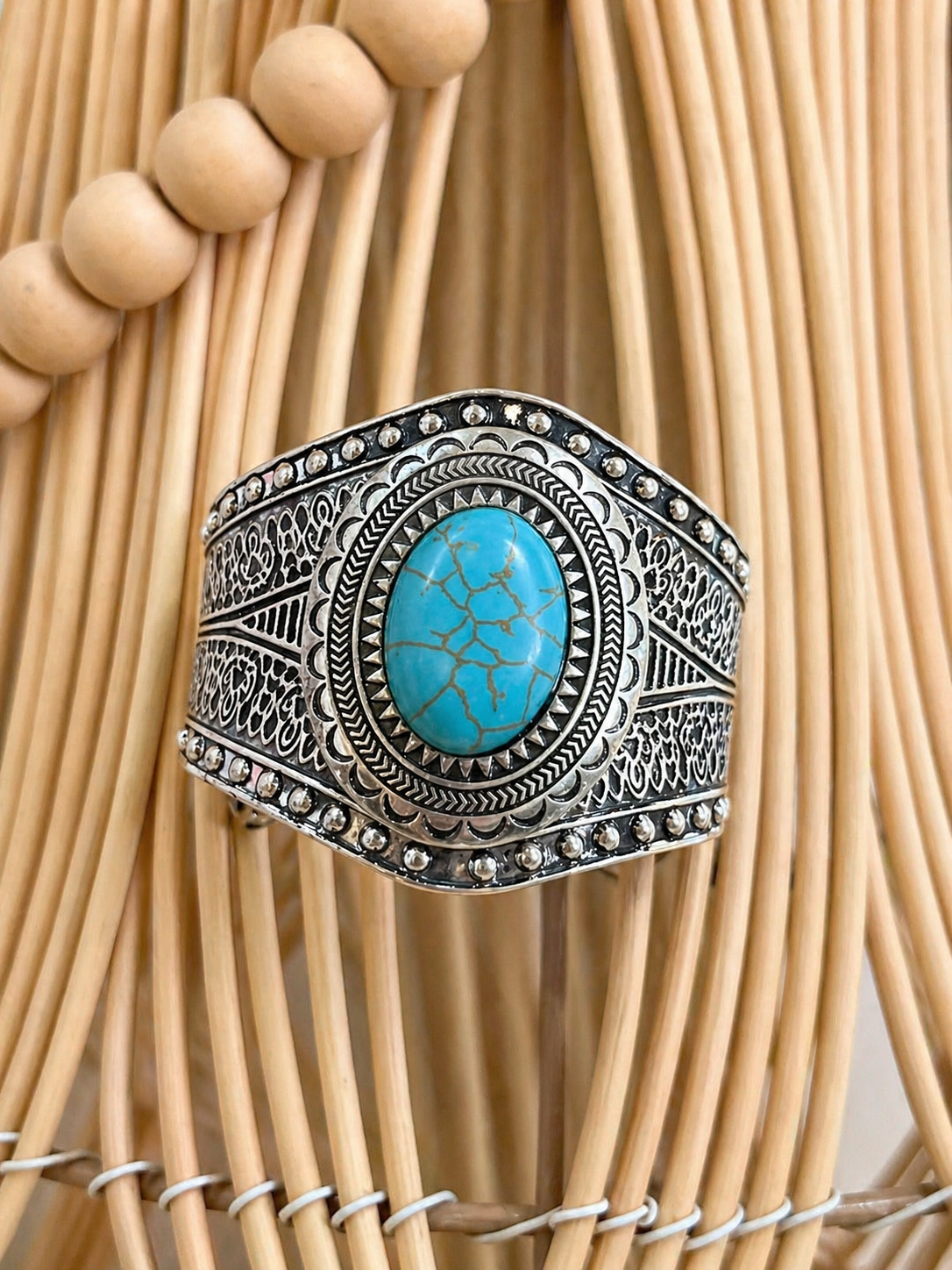 Wanderstone Silver Cuff