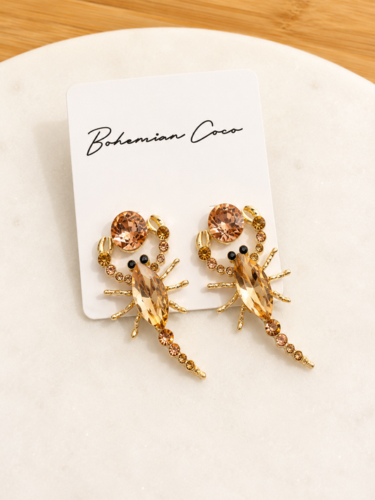 Cancer Zodiac Statement Earrings