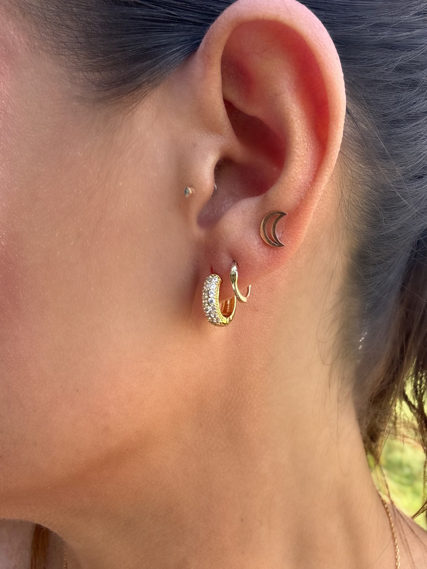 Vivienne Luxe Hoops