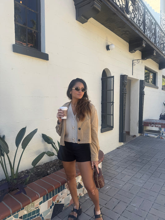 Starfish Button Up Top