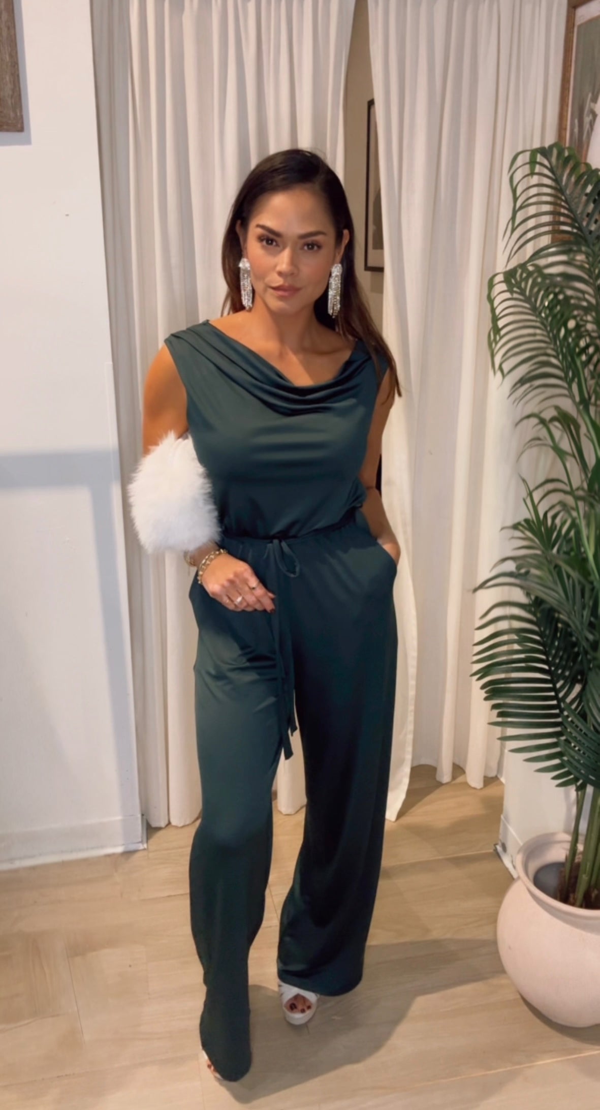 Mistletoe Misbehavior Jumpsuit
