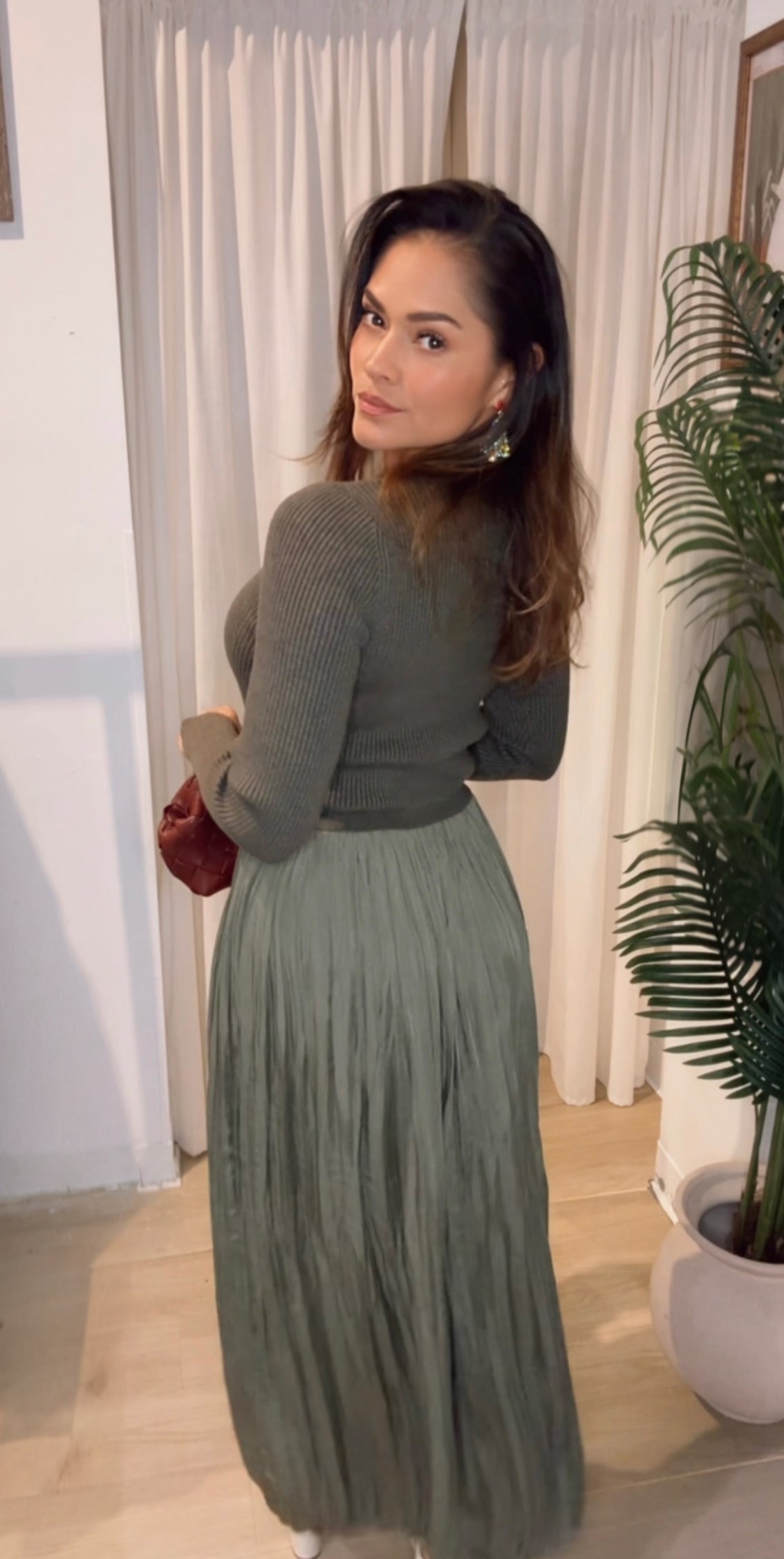 Moss and Moonlight Dress