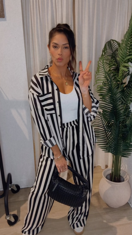 Refined Ease Stripe Pants