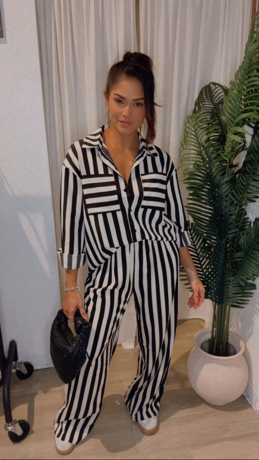 Quiet Confidence Stripe Shirt