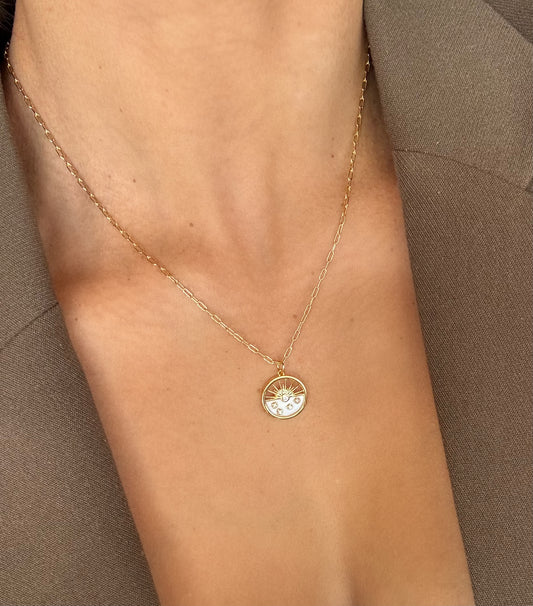 Golden Hour Pendant Necklace