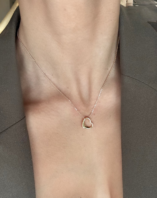 Always In My Mind Heart Necklace