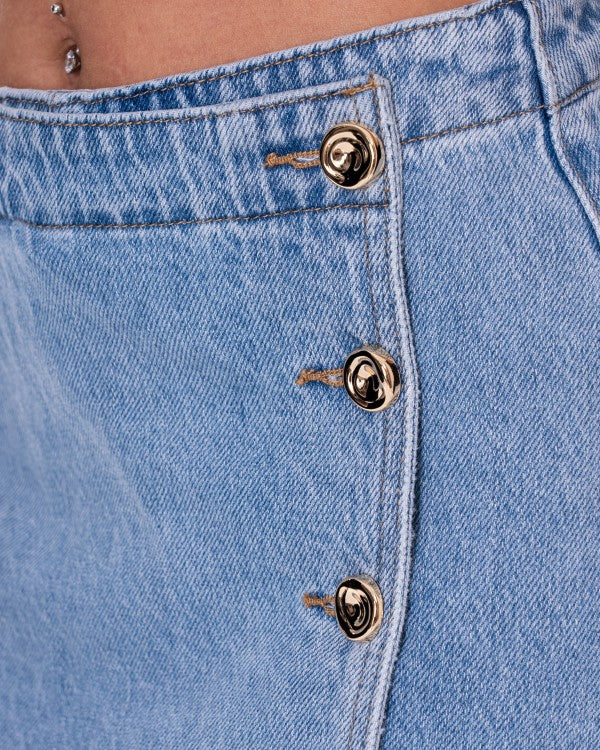 Looking for Love Denim Skort