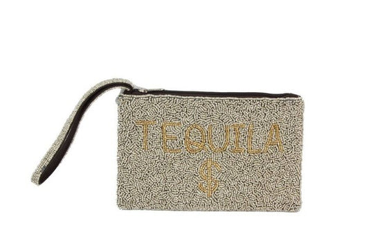 Tequila Beaded Wristlet