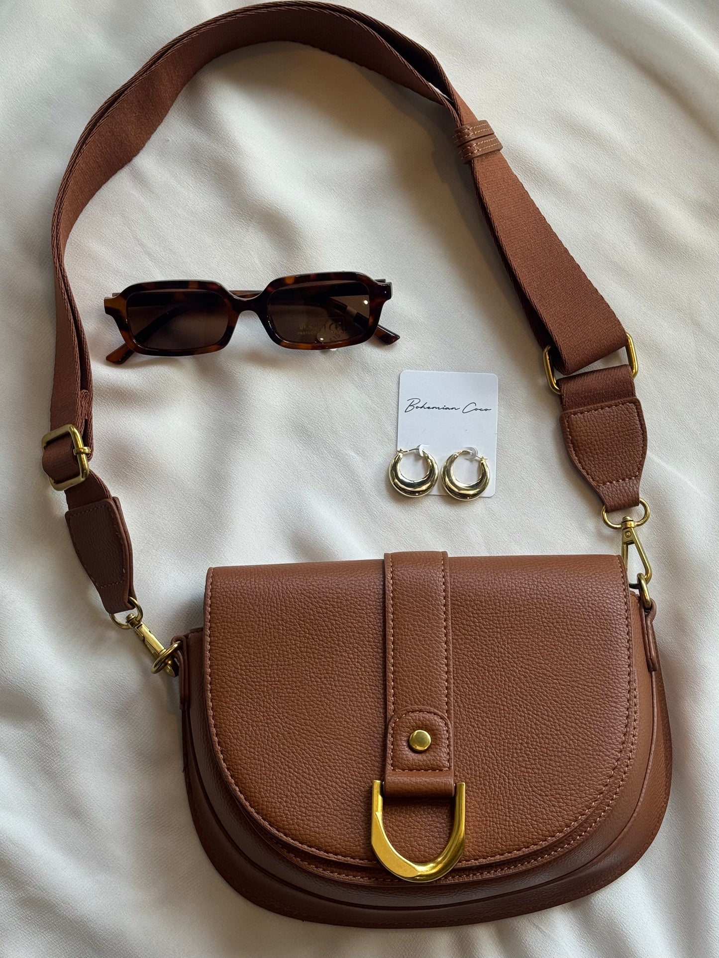 Allie Saddle Crossbody Bag