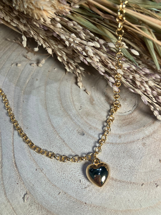 Bold Heart Necklace