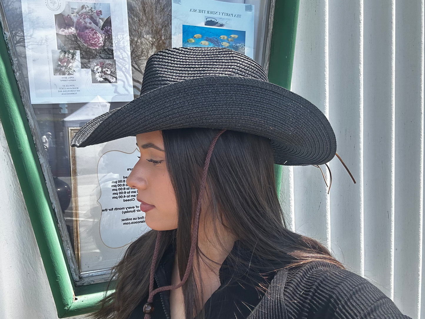 Cowboy Leaf Buckle Hat