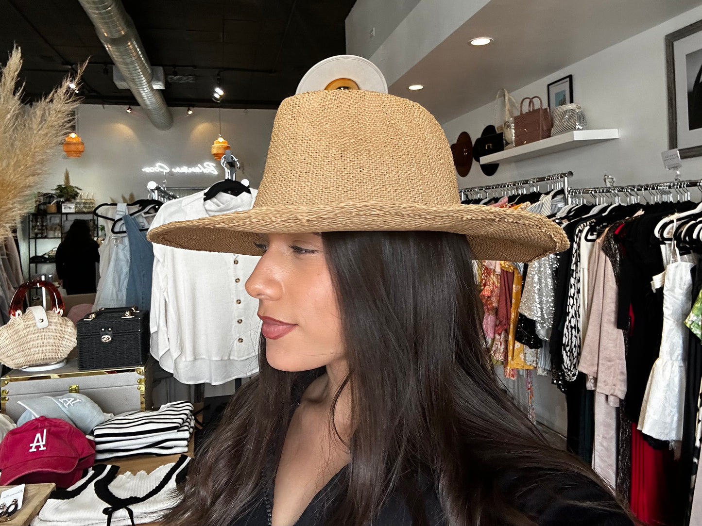 Cowboy Leaf Buckle Hat