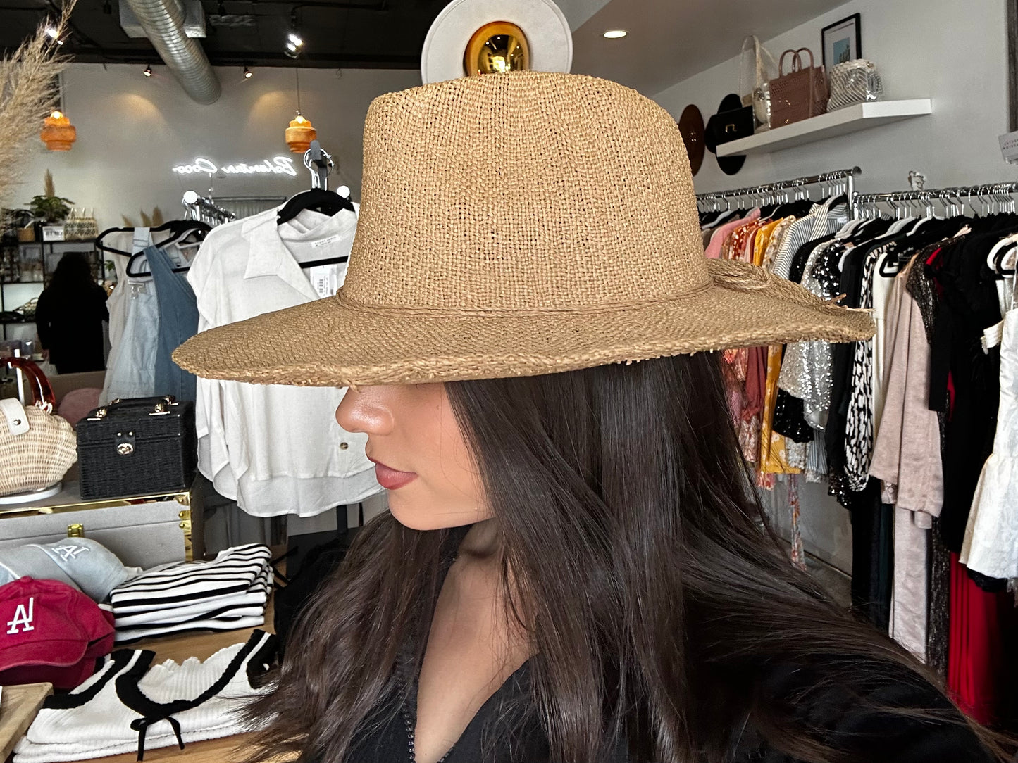 Cowboy Leaf Buckle Hat