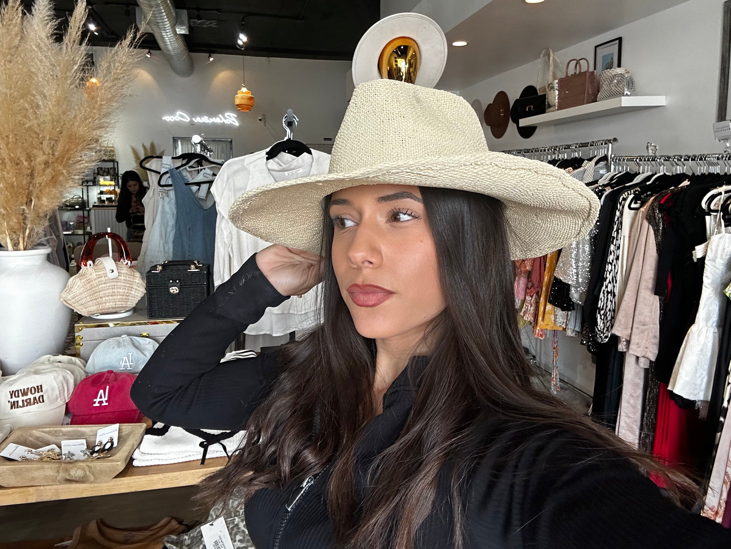 Cowboy Leaf Buckle Hat