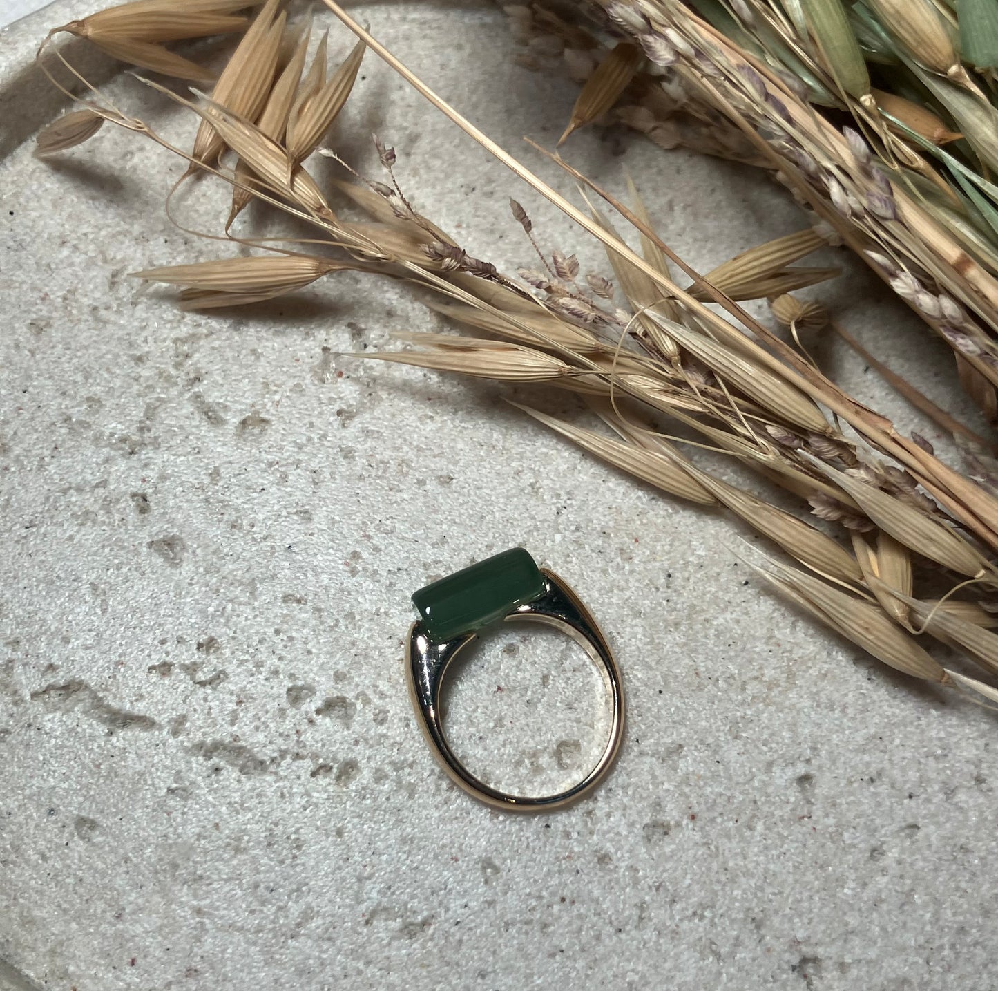 Resin Large Bead Ring