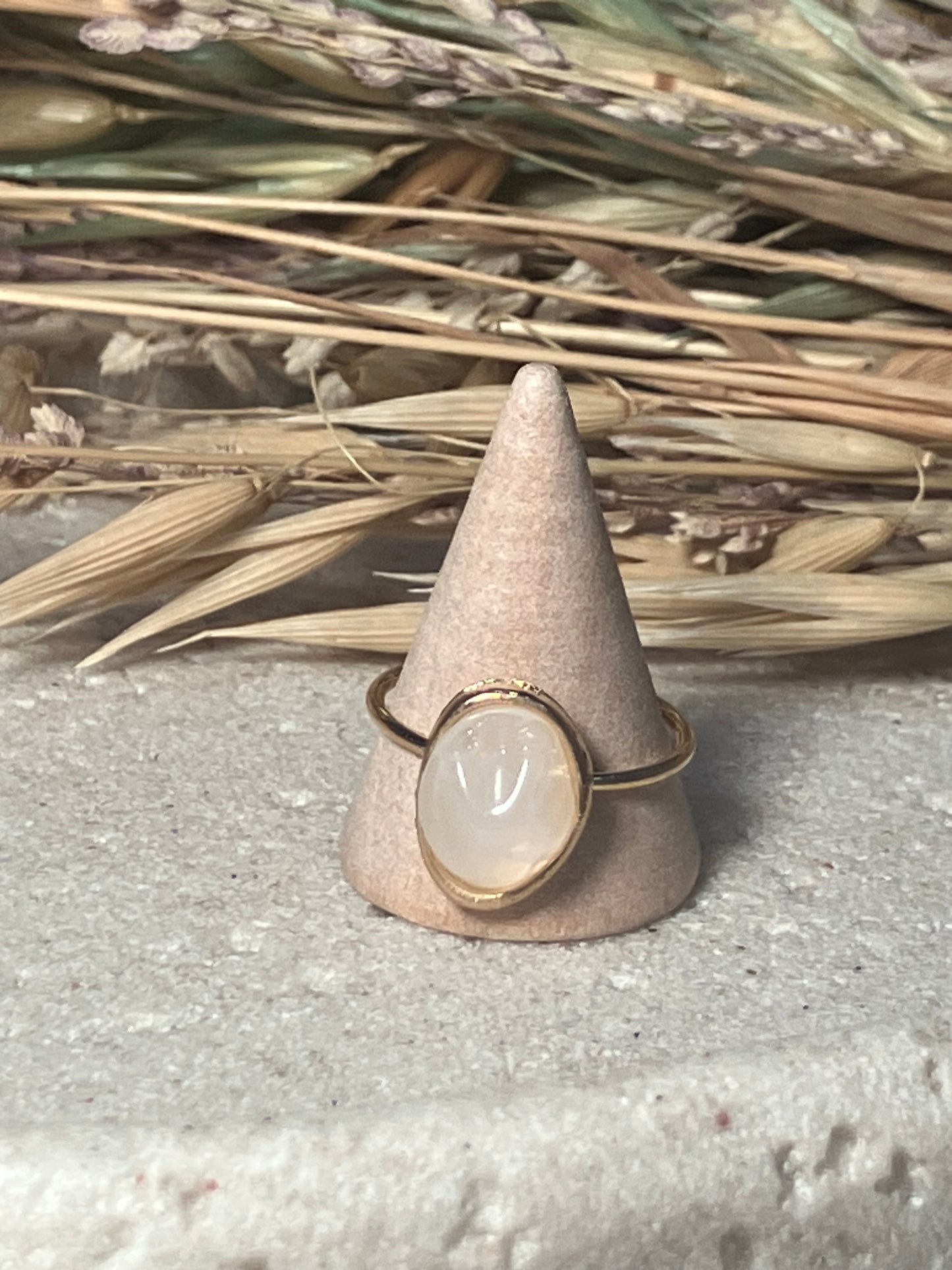 Gold Opal Ring