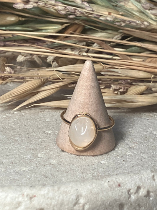 Gold Opal Ring