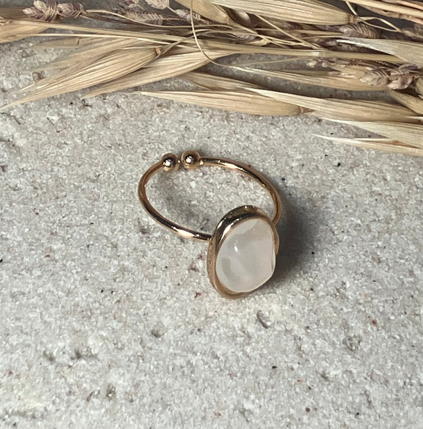 Gold Opal Ring