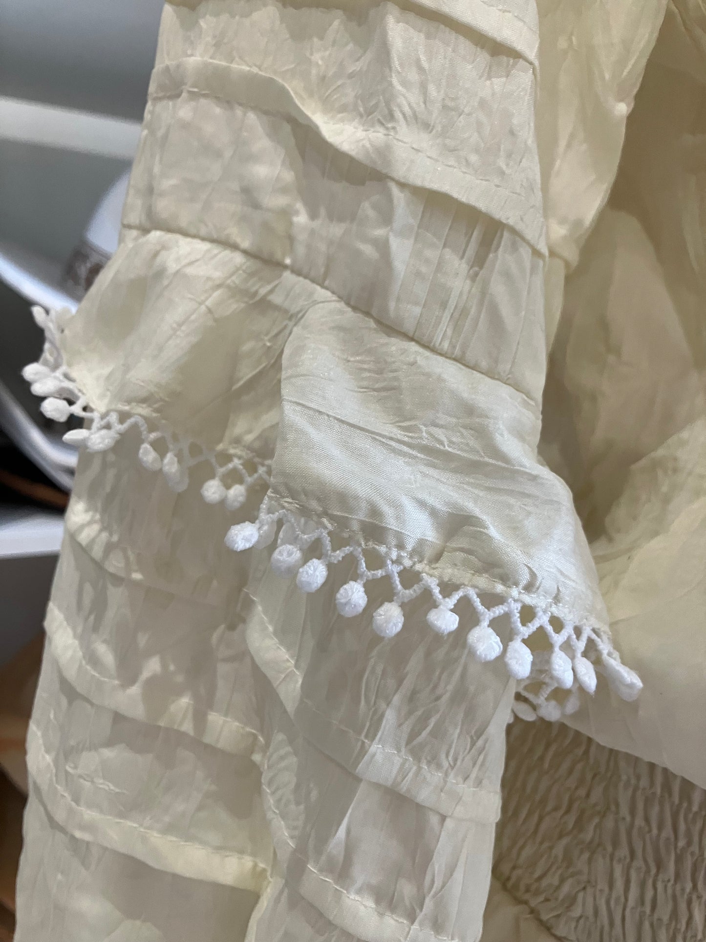 V-Neck Long Sleeve Ruffle Romper