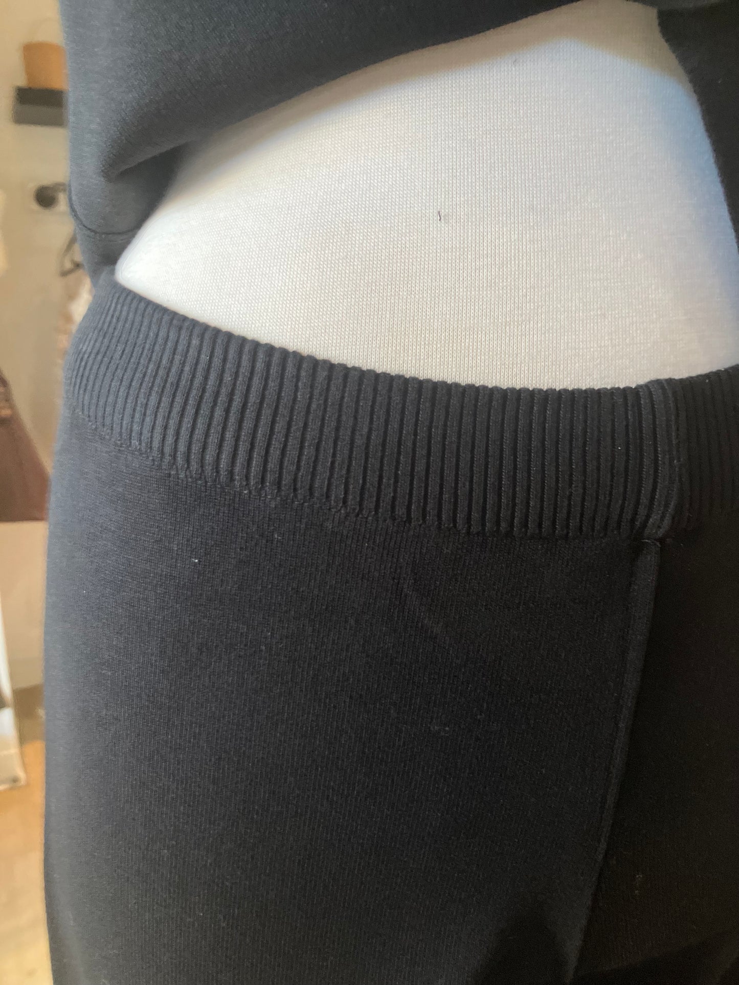 Sleek Black Chic Pants