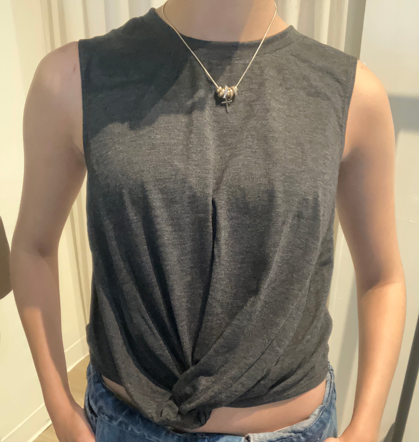 Mini Kyla knotted Tank Top