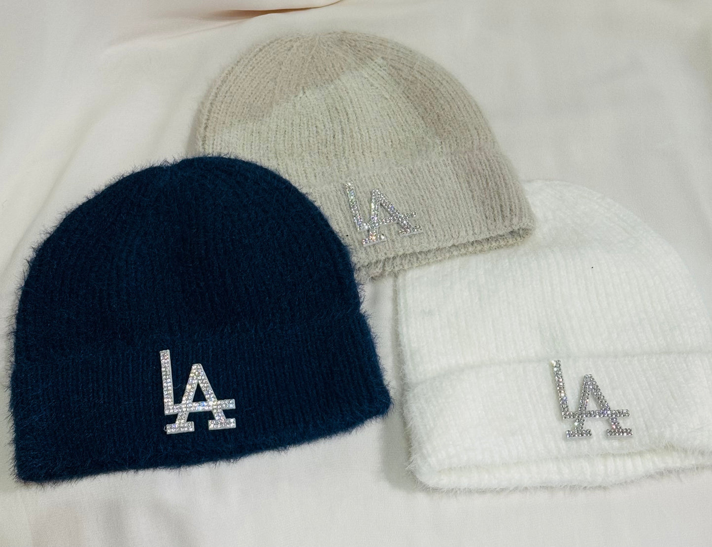 Cozy La Logo Beanie