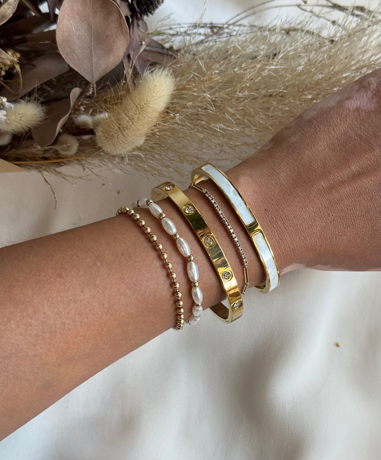 Mother of Pearl Bangle