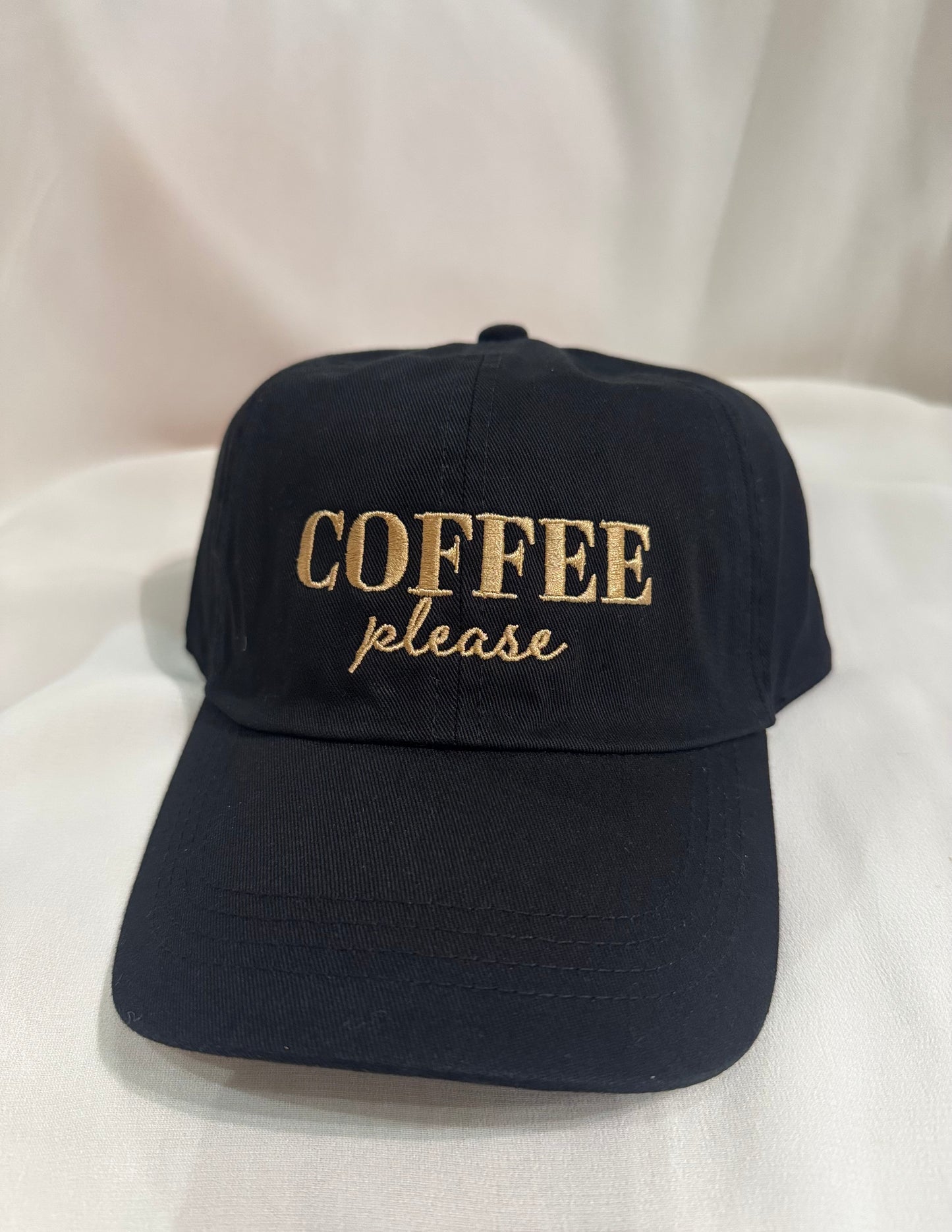 Coffee Please Baseball Cap